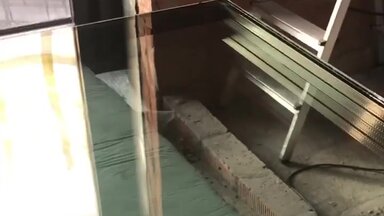 Стеклопакет после полировки