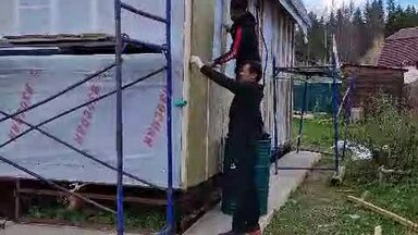 Утепление и обшивка сайдингом