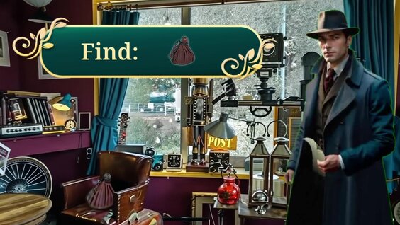 Hidden Object: Clues and Mysteries