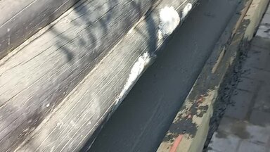 Замена фундамента под баню.