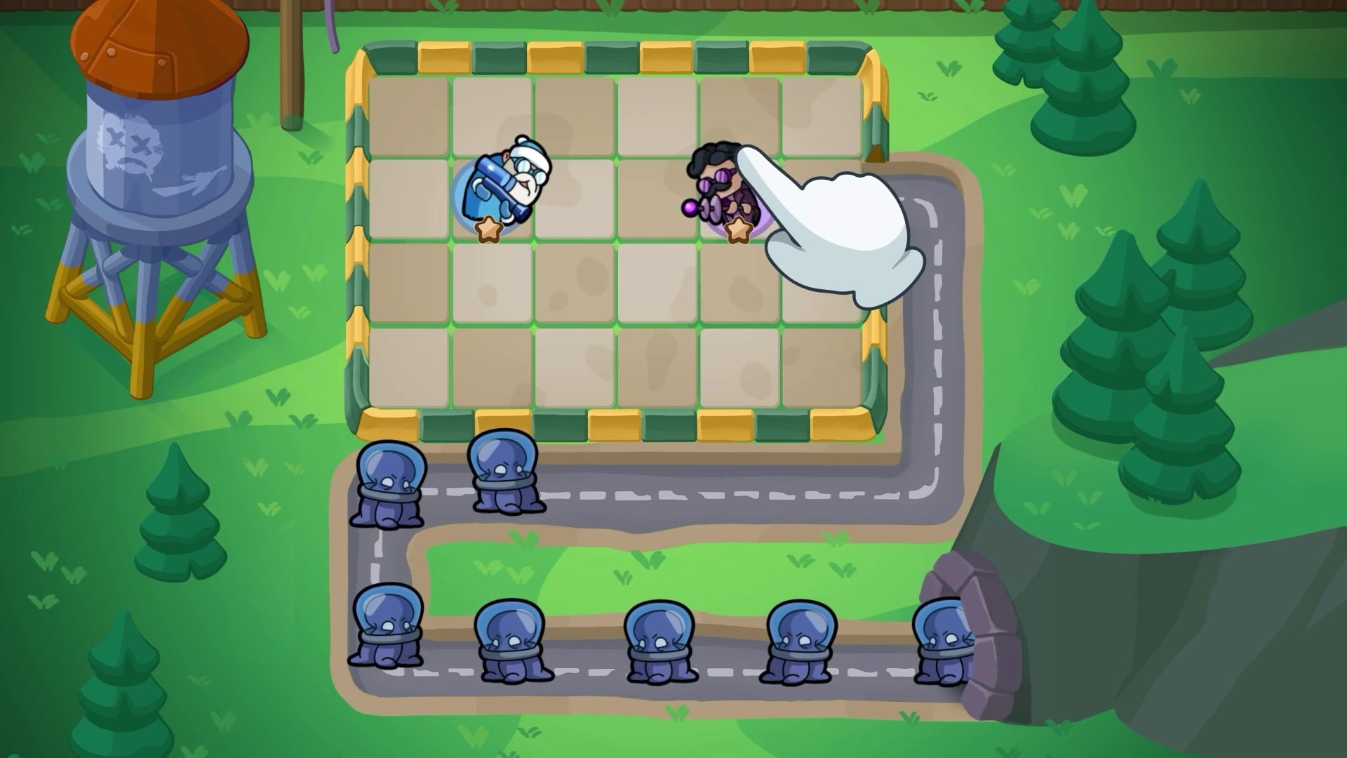Merge Mercs: Tower Defense TD - играть онлайн бесплатно на сервисе Яндекс Игры