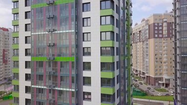 Обзор новостройки с дрона