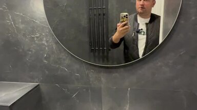 Ремонт ванной комнаты (Темные тона)