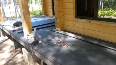 Строительство веранды