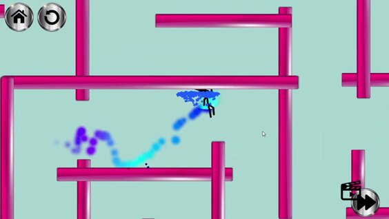 Red Stickman Parkour — play online for free on Yandex Games
