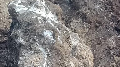 Сюрприз во время планировки участка.