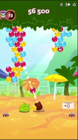 Om Nom Bubbles - Jogue Om Nom Bubbles Jogo Online