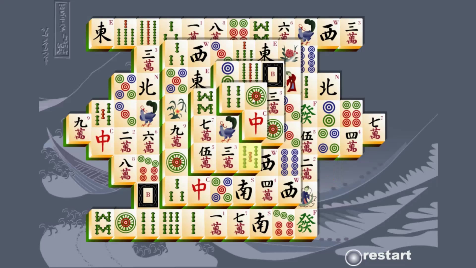 Mahjong Titans - Tortuga Gameplay