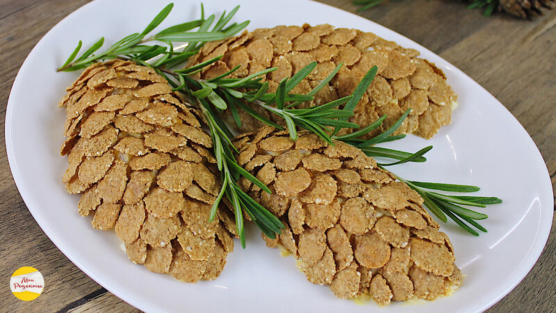 Салат "Шишка". Буду готовить вместо традиционного Оливье на Новогодний ...