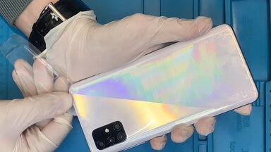 Замена дисплейного модуля на примере Samsung a51