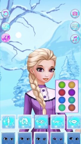 seinpaal traagheid Groot Frozen Dress Up: Icy Princess — play online for free on Yandex Games