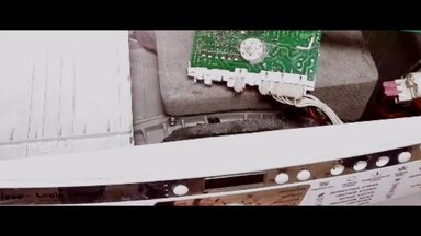 Ремонт стиральной машины Kaiser, был произведен ремонт клапана акваспрея и электронного блока управления