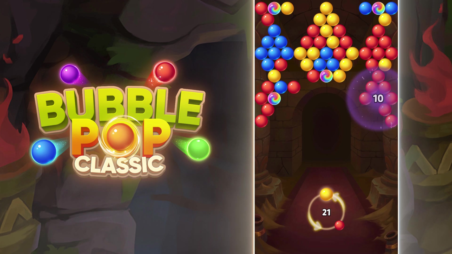 Bubble Pop Classic 🕹️ Jogue no CrazyGames