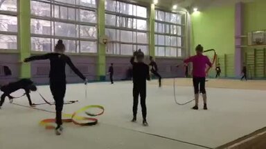 Хореография для гимнасток.