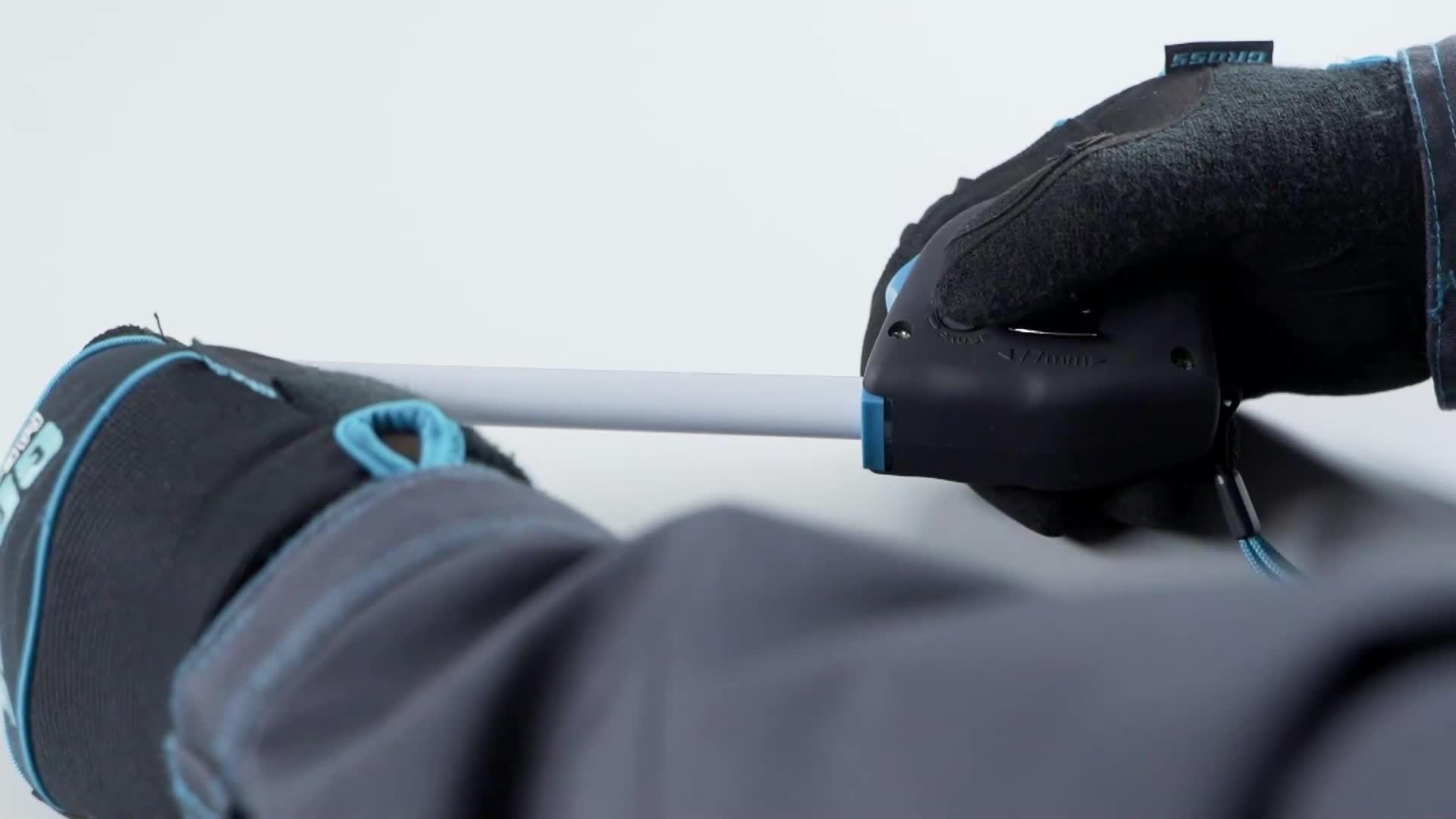 Рулетка Gross Ergonomisch 5 м x 25 мм, магнитный обрезиненный зацеп 31103 — фото 1