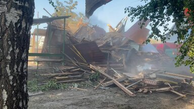 Демонтаж дачного двухэтажного дома,планировка участка,во