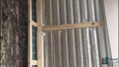 Объединение балкона с комнатой. Ламинированные панели ПВХ