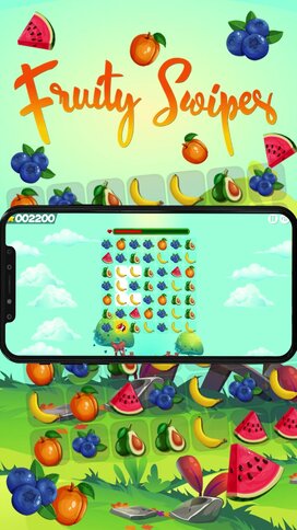 FRUITY SWIPES jogo online gratuito em