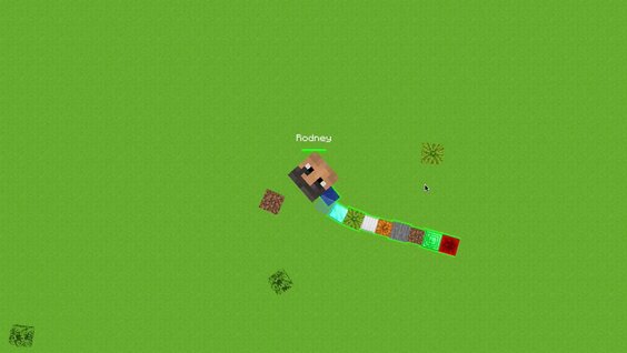  MINECRAFT + SLITHER.IO