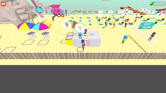 Создай свой пляж — играть онлайн бесплатно на сервисе Яндекс Игры