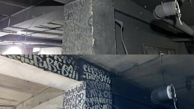 Уборка после пожара в кальянной.