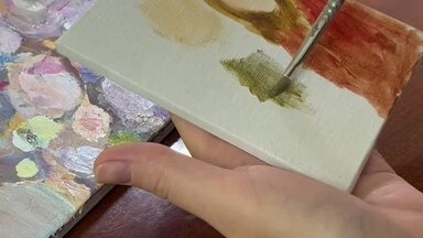 Мини портрет 10х13 см