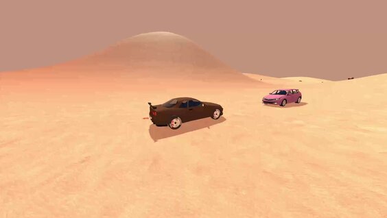 Online Simulator of Catastrophic Car Accidents