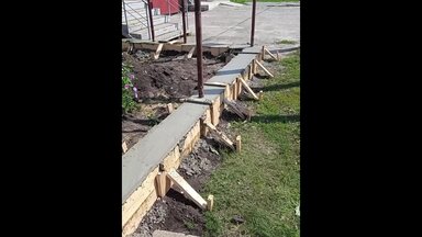 Забор и отростка