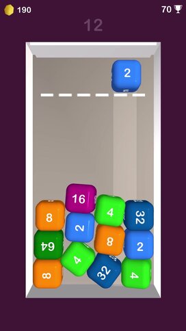 Merge Blocks 2048(デベロッパー：AM) - Yandex Gamesで無料