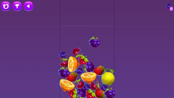 Merge the fruits to reach the watermelon