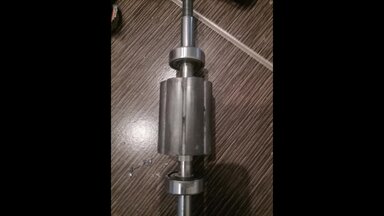 Ремонт сушильной машины AEG. Не было вращения барабана, неисправен был двигатель