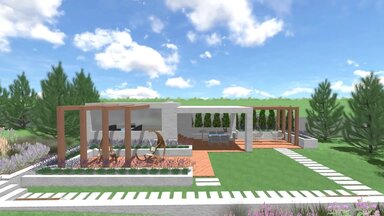 Ландшафтный дизайн в современном стиле