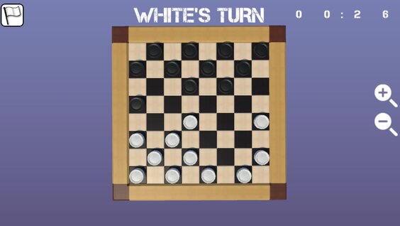 Checkers two player