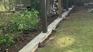 Ленточной фундамент для забора