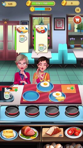 Cooking Dash — play online for free on Yandex Games