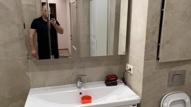 Установка мебели подключение сантехники в санузле.
