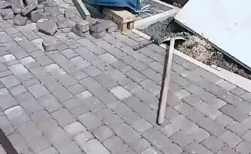 Укладка брусчатки