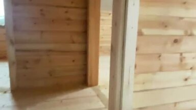 Строительство дома из бруса.