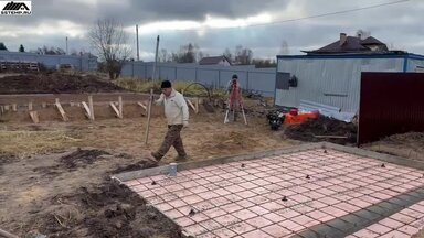 Видео-отзыв от наших заказчиков Александра и Анны по заливке монолитного фундамента и заезда