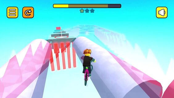 Bike Obby, But No Brakes!