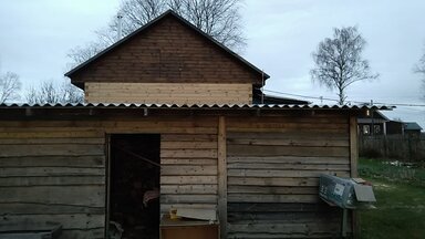 Пристройка из профилированого бруса