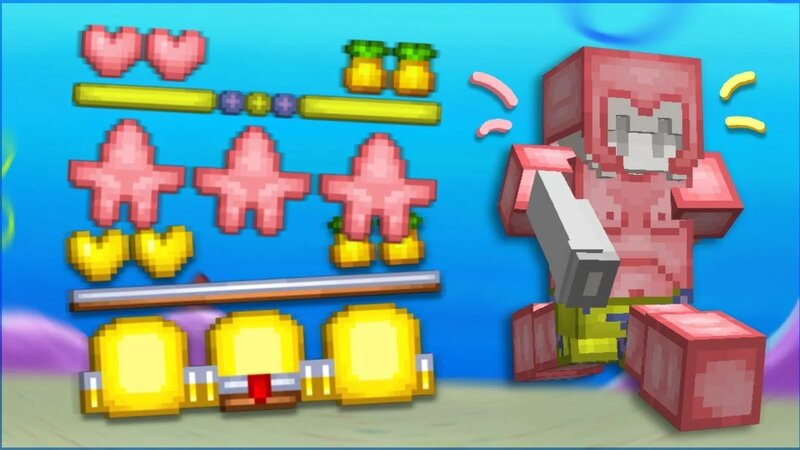 Spongebob & Patrick 32x Texture pack Showcase + Release - 1.8.9 ...
