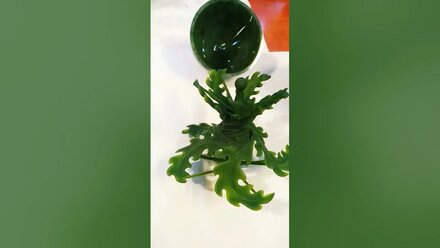 Восковая модель для яйца Анютины глазки