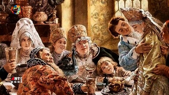 свадебное пиршество в средневековом княжеском тереме