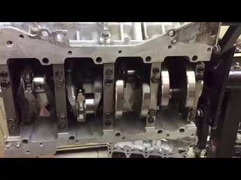 Укладка шатунно-поршневой группы Infiniti FX50S S51 VK50VE - часть 1