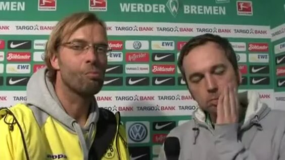 Легендарное интервью Юргена Клоппа с Арндом Цайглером — Видео от Borussia Dortmund