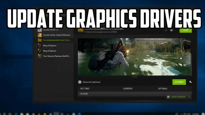 How to Update Your Nvidia Geforce Graphics Drivers [GTX] - Yandex Video ...