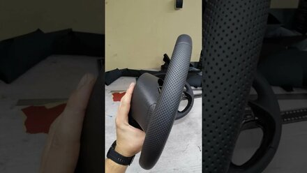 Перетяжка руля в натуральную кожу Мазда 6 GH Автоателье AS_studio_vrn 89204382828