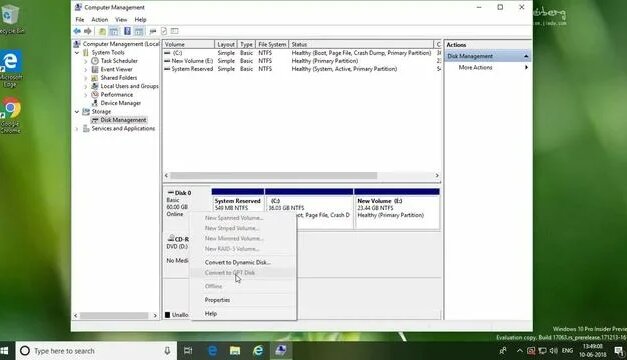 How to Convert Basic Disk to Dynamic Disk in Windows 10 (Tutorial ...