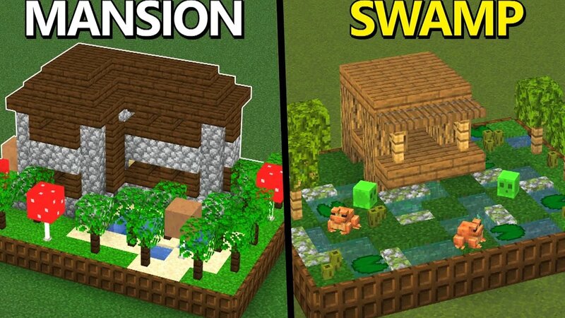 Minecraft: Building 10 Best Mini Biomes - Смотреть онлайн в поиске ...